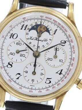 Heuer Edward Heuer 125th Anniversary 188.205/1 Hand Winding Men's Watch_936009